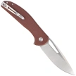 Nóż składany Bestechman Whalefin Brown G10, Stonewashed / Satin D2 (BMK18C)