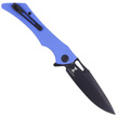 Kubey Raven KB245H Knife Blue G10, Dark Stonewashed AUS-10 by Jelly Jerry