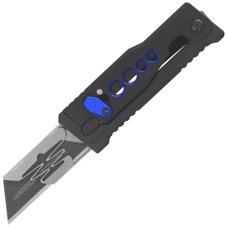 Nóż grawitacyjny Reate EXO-U Black-Blue Speedhole Aluminium, Stainless Steel (EXO-U SBK.BL)