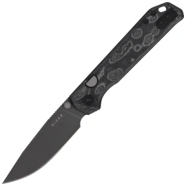 Nóż składany Kizer Begleiter 2.9 BLL Gray Vortex Micarta, Gray PVD / Stonewashed BD1N by Azo (V3458.2BDA2)