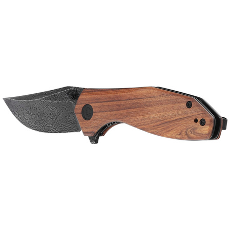 Nóż składany Civivi ODD 22 Cuibourtia Wood, Black Damascus by Tuffknives (C21032-DS1)