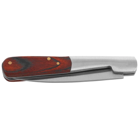 Martinez Albainox Vendetta Knife Red Micarta/Steel, Satin 3Cr13Mov (10509)