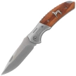 Albainox Hunting Knife Zebra Wood, Satin 3Cr13Mov (25091)