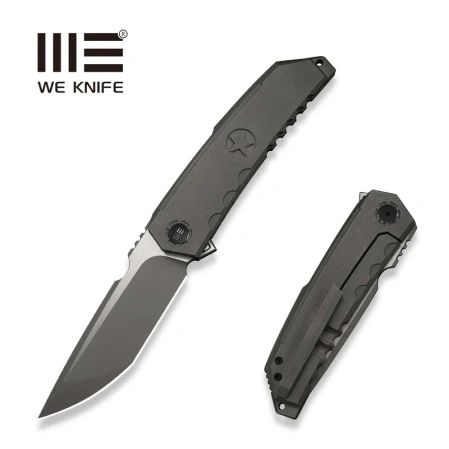 WeKnife Capstan LE No ???/200 Gray Titanium, Gray Stonewashed/Satin M390 (WE24047-2)