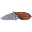 Maserin Onefold Pao Santos Wood, Bead Blasted 440C by Moris Baroni Knife (550/SA)