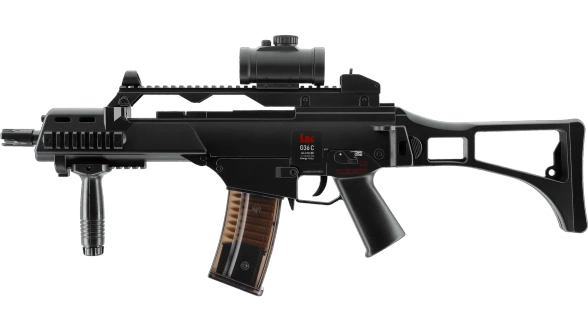 Replika karabinek ASG Heckler&Koch G36C metalowa lufa 6 mm (2.5621)