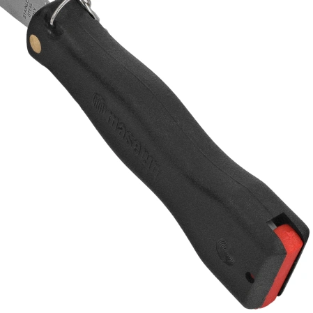 Nóż do grzybów Maserin 800CN Black Polimer, Satin 420