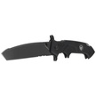 Extrema Ratio Glauca B1 Black Aluminum Knife, Black MIL-C N690 (04.1000.0139/BLK)