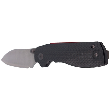Sandrin Knives Torino Carbon Fiber, Polyhedral Tungsten Carbide 71HRC