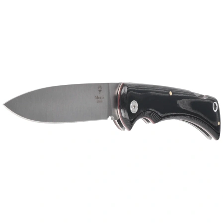 Muela BX-9M Knife Black Micarta, Satin MoVa 1.4116