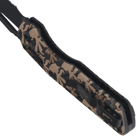 Nóż składany Microtech MSI S/E Claw Burst Camo Tri-Grip Polymer, Black F/S M390MK by Tony Marfione (210T-3PMCWC-Z4)