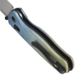 Kizer Drop Bear Knife Snowflake Crystallized Titanium, Satin LC200N by Azo (Ki3619A3)