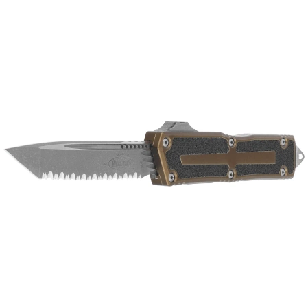 Nóż automatyczny OTF Microtech Scarab II Gen III T/E OD Green Aluminium, Apocalyptic F/S M390MK by Tony Marfione (1279-12APOD)