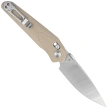 Bestech Mothus Knife Beige G10, Stonewashed / Satin 14C28N by Kombou (BG67B)