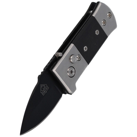 Nóż automatyczny Puma TEC Black G10 / Stainless, Black 420 (313307)