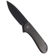 CIVIVI Elementum Flipper Green Micarta, Black Stonewashed (C907Z)