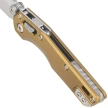 Nóż składany Microtech MSI Ram-Lok Mini S/E Tan Fluted Aluminium, Stonewashed M390MK by Tony Marfione (210M-10FLTA)