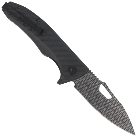 ASP Police Duty ''Woven Bones'' Knife Black G10, Black PVD AUS-8 (55740)