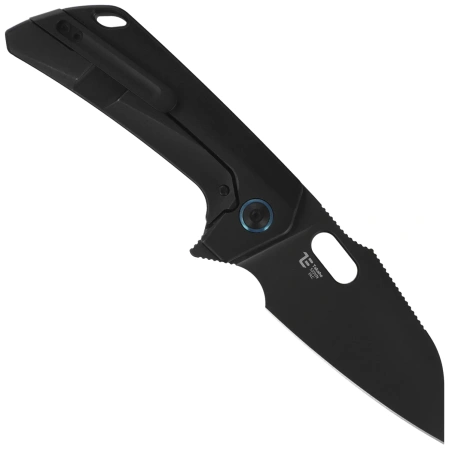 Nóż składany Kizer Takahe Black Titanium, Matte DLC Ultra S35VN by Ben Taubert (Ki3701A2)