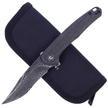 CIVIVI Mini Sandbar Black Micarta, Black Damascus by Eric Ochs (C20011-DS1)