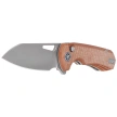 Nóż składany Remette Camel Micarta CNC, Sandblasting 14C28N (RTCMLF)