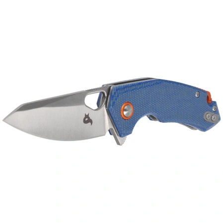 BlackFox The Corner Knife Denim Micarta, Satin 10Cr15CoMov (BF-787 MDE)