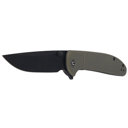 CIVIVI Badlands Vagabond OD Green FRN, Black Stonewashed (C2019B)