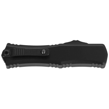 Microtech Hera II Mini D/E OTF Knife Black Aluminum, Tactical M390MK by Tony and Sean Marfione (1702M-1T)