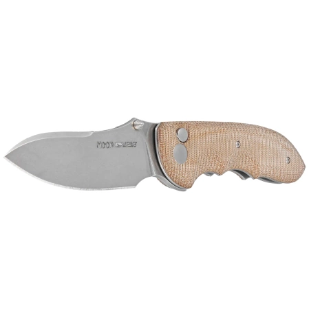 Nóż składany Viper Moon Natural Canvas Micarta, Stonewashed MagnaCut by Fabrizio Silvestrelli (V6010CN)