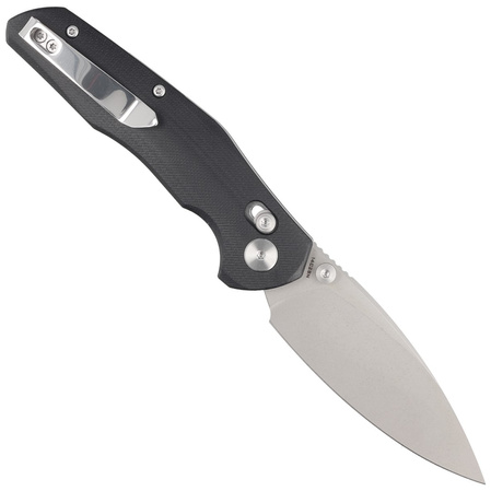 Nóż składany Bestechman Ronan Black G10, Stonewash 14C28N (BMK02D)