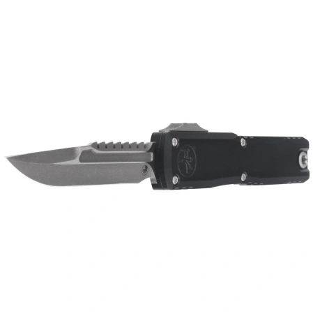Nóż automatyczny OTF Microtech Ultratech Gen IV Interceptor Signature Black Aluminium, Apocalyptic M390MK by Tony Marfione (11174-10APS)