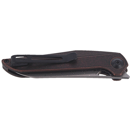 Nóż składany CIVIVI McKenna Black Stonewashed Copper, Damascus by Elijah Isham (C905DS-2)