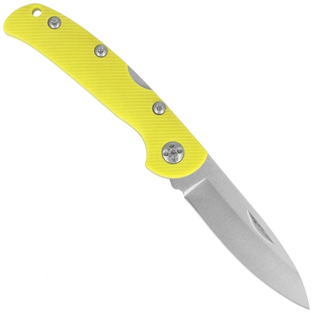 Martinez Albainox Pocket Knife Yellow Nylon Fiber, Satin 3Cr13Mov (25337)