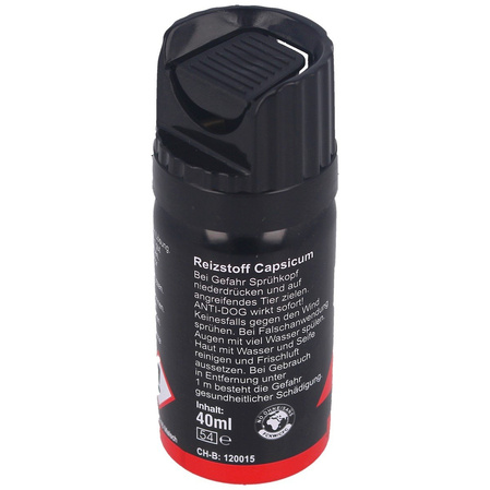 KKS ProTect Anti-Dog Pepper Spray 40ml, Stream (01441-S)