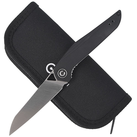 Nóż składany CIVIVI McKenna Black G10, Satin by Elijah Isham (C905C)