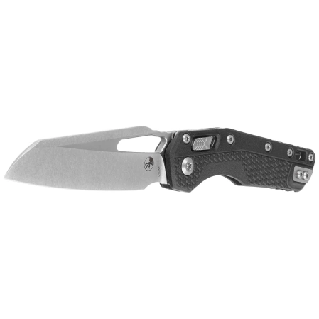 Microtech MSI S/E Black Tri-Grip Polymer, Stonewashed M390MK by Tony Marfione (210T-10PMBK)