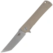 Bestech Kendo Knife Beige G10, Stonewashed / Satin D2 (BG06C-1)