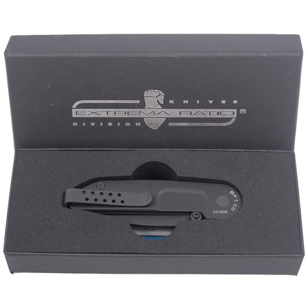 Nóż składany Extrema Ratio BF1 CD Black Aluminium, Black MIL-C N690 (04.1000.0143/BLK)