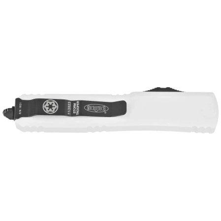 Microtech Ultratech S/E OTF Knife Storm Trooper Signature White Aluminum, White M390 by Tony Marfione (121-1STD)