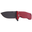 LionSteel SR22A Red Aluminum, Black Sleipner by Molletta (SR22A RB)