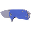 Kubey Campe KU203D Knife Blue G10, Sandblasted D2