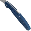 Spyderco Police 4 Lightweight Knife Cobalt Blue FRN, Satin CPM-SPY27 by Sal Glesser (C07PCBL4)