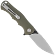 Nóż składany Bestech Bobcat Green G10, Black Stonewashed / Satin D2 (BG22B-2)