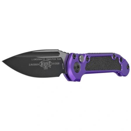 Nóż automatyczny Microtech LUDT Gen III S/E Purple Aluminium, Purple Cerakote M390MK by Tony Marfione (1135-1PU)