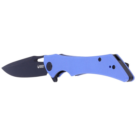 Nóż składany Kubey Raven Blue G10, Dark Stonewashed AUS-10 by Jelly Jerry (KB245H)