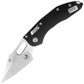 Nóż składany Microtech Stitch Ram-Lok S/E Black Aluminium, Stonewashed M390MK by Borka Blades and Tony Marfione (169RL-10)