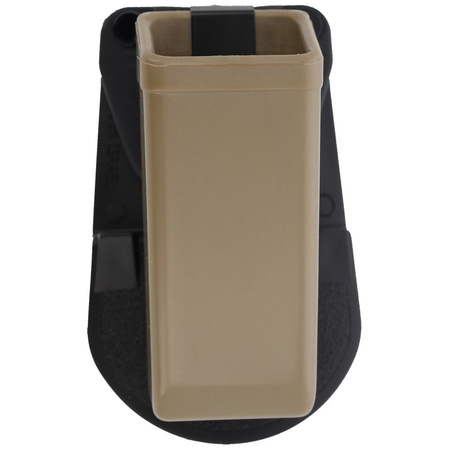 Ładownica ESP na dwurzędowy magazynek 9 mm / .40 z obrotowym mocowaniem ESP Paddle, khaki (MH-24 KH)