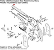 Pietta 1858 Remington New Model Army / Navy Dovetail Sight (3501)