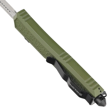 Nóż automatyczny Dulotec OTF OD Green Aluminium, Satin 3Cr13MoV (K188A-GR)