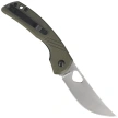 Nóż składany FoxEdge Persian OD Green Canvas Micarta, Satin 9Cr14Mov (FE-038 MCOD)